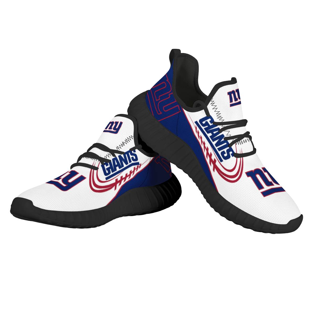 Men's New York Giants Mesh Knit Sneakers/Shoes 001